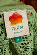FARM Rio Green Guipire Shirt