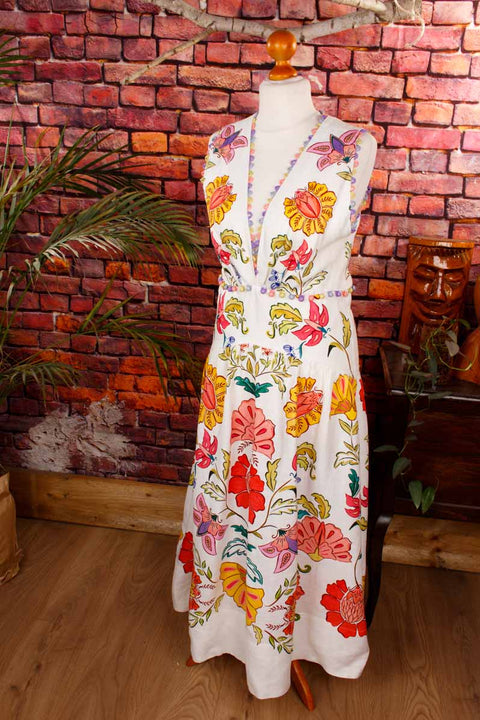 FARM Rio Floral Insects Maxi Dress