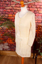 Häkelkleid offwhite