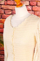 Häkelkleid offwhite