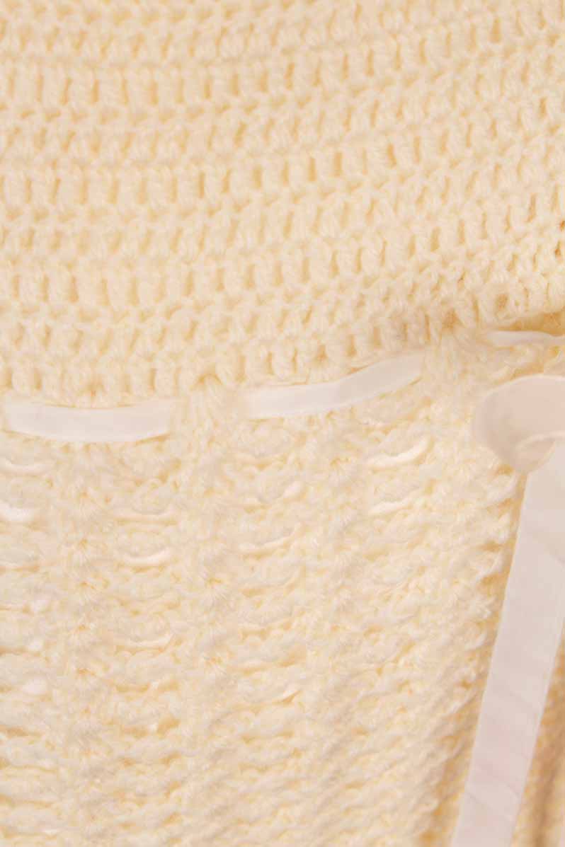 Häkelkleid offwhite