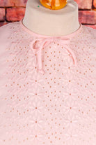 60s Bluse rosa
