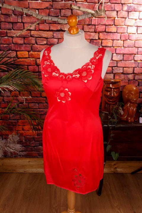 Sexy Unterkleid Nyltest rot