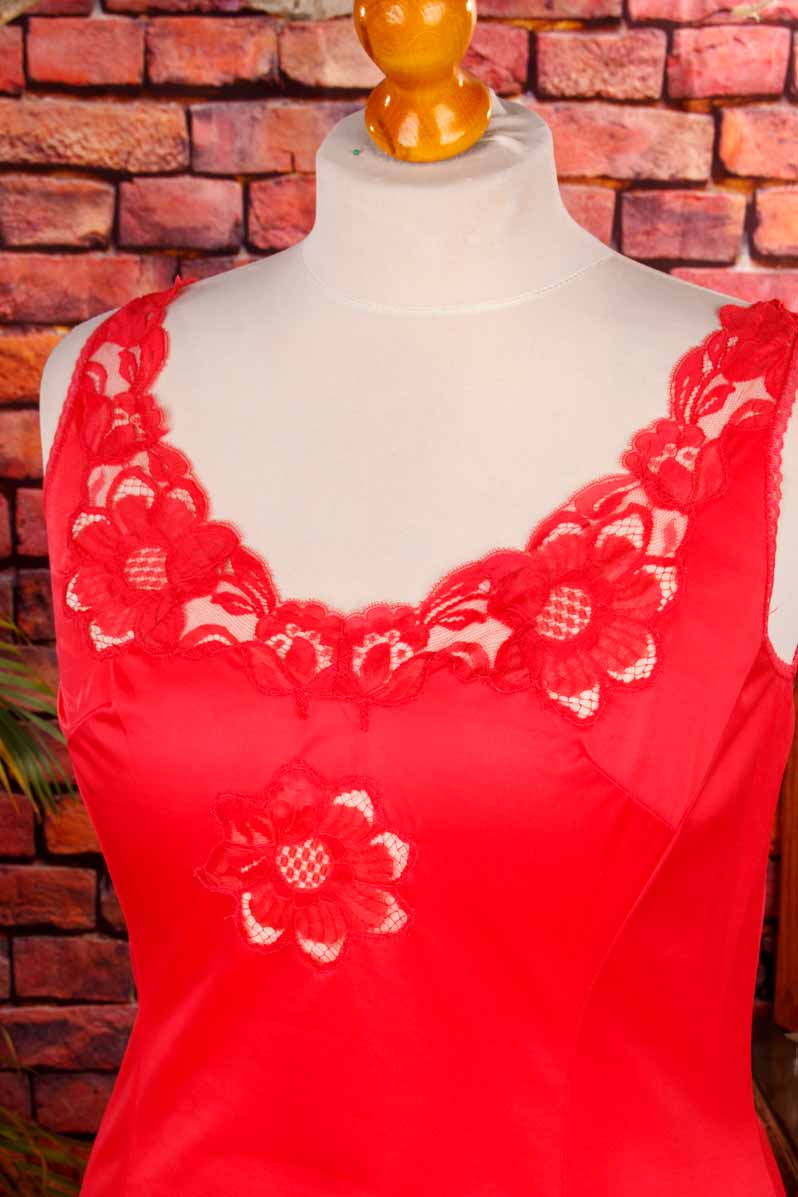 Sexy Unterkleid Nyltest rot