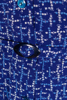 Kittelkleid blau Baumwolle