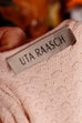 Strickkleid rosa Baumwollmix