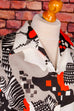 70s Schlager Bluse Megakragen