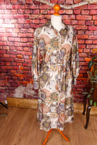 Boho Kleid bunt Muster