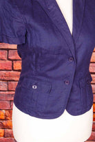 Betty Barclay Leinen Blusen blau