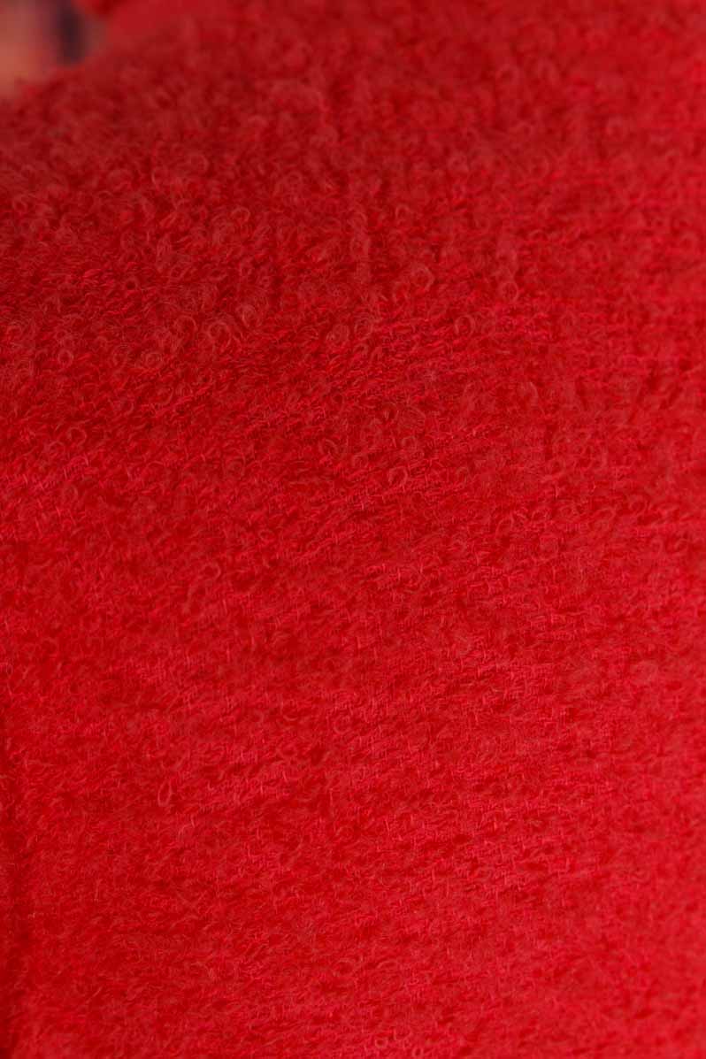 Etuikleid pink Wolle Bouclé