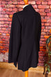 Longblazer schwarz Stehkragen