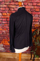 Bluse schwarz Elefanten