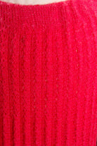 Strickrock pink Lochmuster