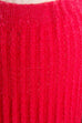 Strickrock pink Lochmuster