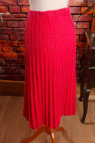 Strickrock pink Lochmuster