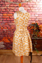 Brokat Dirndl gold + Bolero