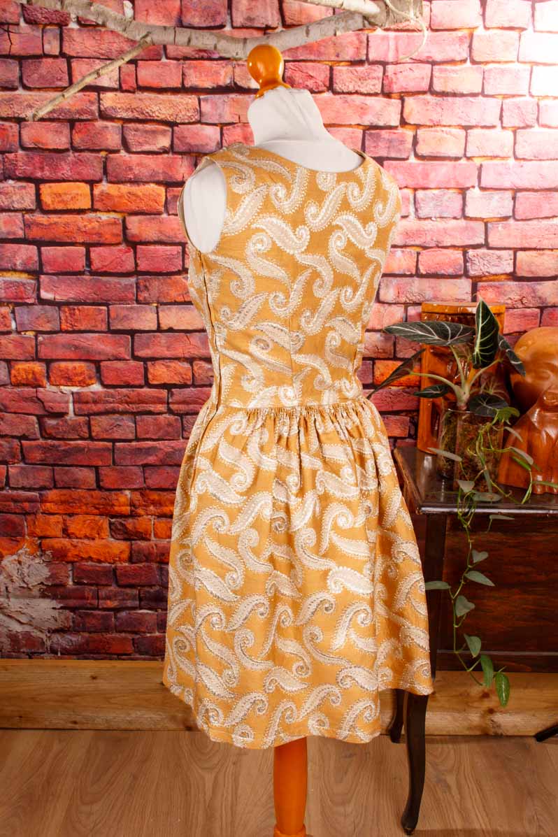 Brokat Dirndl gold + Bolero