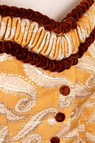 Brokat Dirndl gold + Bolero