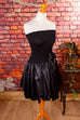 80er VEB Partykleid schwarz