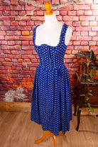 Vintage Dirndl blau