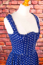 Vintage Dirndl blau