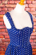Vintage Dirndl blau