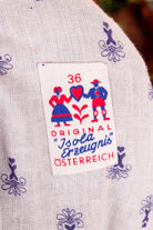Vintage Dirndl blau
