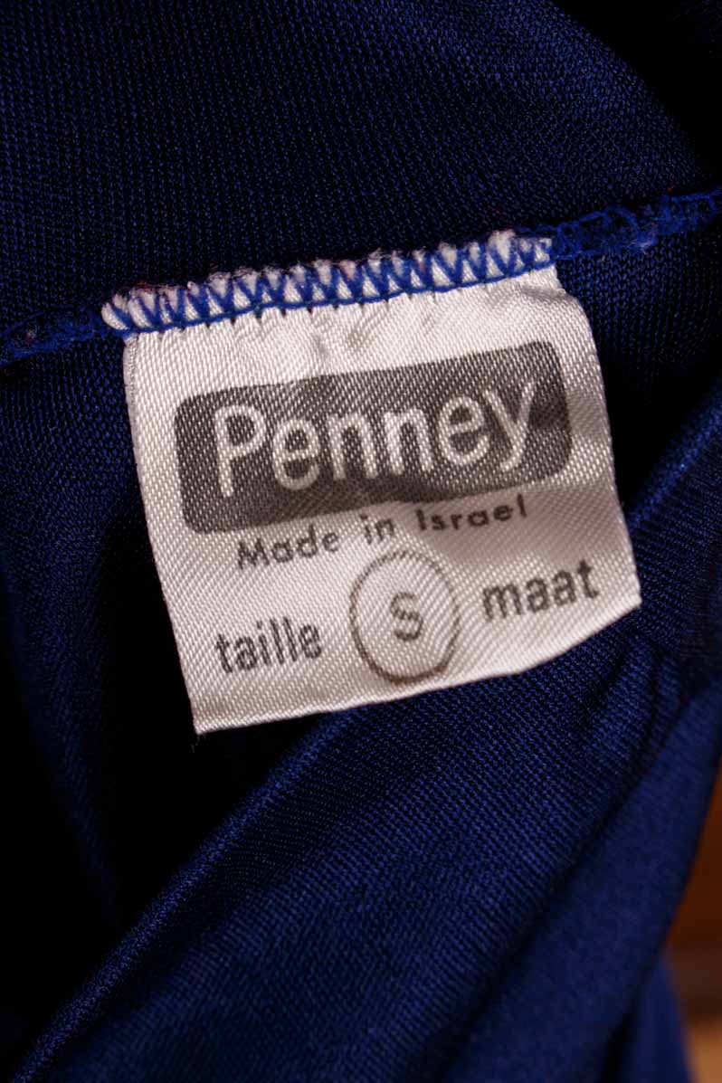 Rollkragen Shirt dunkelblau