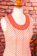 Stretchkleid rot kariert