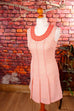 Stretchkleid rot kariert