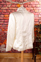 Brautjacke creme Satin