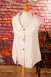 Leinen Top Tunika creme