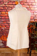 Leinen Top Tunika creme