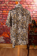 80s Bluse Leomuster