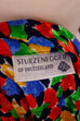 Seide Bluse leuchtend bunt