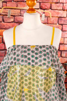 Tsumori Chisato Seidenkleid grün