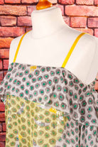 Tsumori Chisato Seidenkleid grün