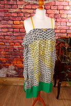 Tsumori Chisato Seidenkleid grün
