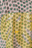 Tsumori Chisato Seidenkleid grün