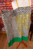 Tsumori Chisato Seidenkleid grün