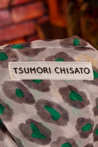 Tsumori Chisato Seidenkleid grün