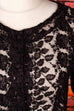 festliches Top mit perlen bestickt