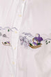 Baumwollbluse mit Schlittenhunden