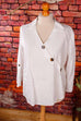 100% Leinen Top asymmetrisch