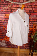 100% Leinen Top asymmetrisch