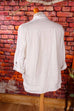 100% Leinen Top asymmetrisch