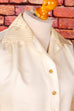 goldene 70s Disco Glitzerbluse