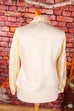 goldene 70s Disco Glitzerbluse
