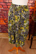 Culotte Hosenrock grün animalprint