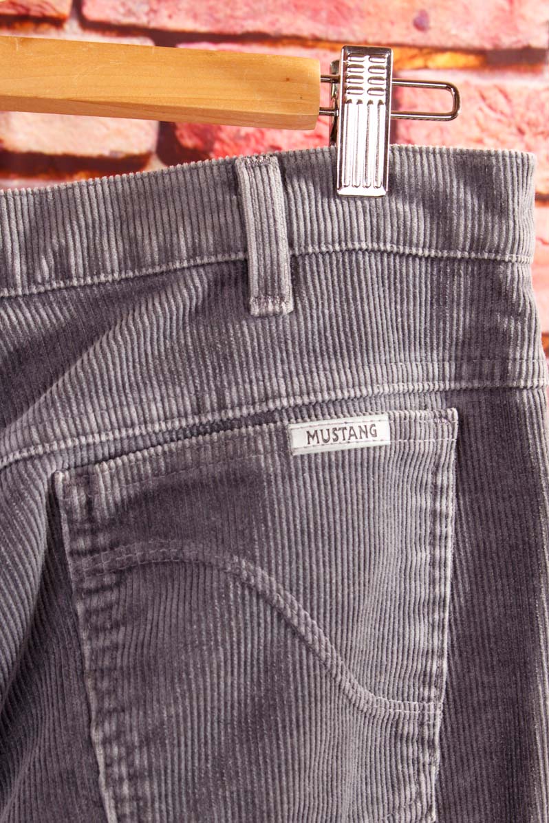 Mustang Cord Jeans grau 34/36